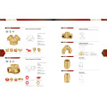 2019 UL&FM Siamese "Y" Type connections with Single  clapper, escutcheon plate